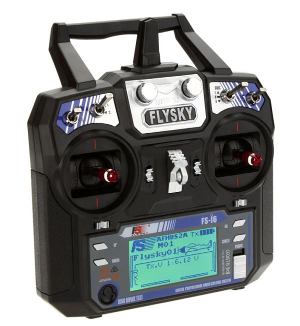 FS-i6X 2.4GHz 6 Channel Radio Transmitter (Drone Remote Control + Receiver)