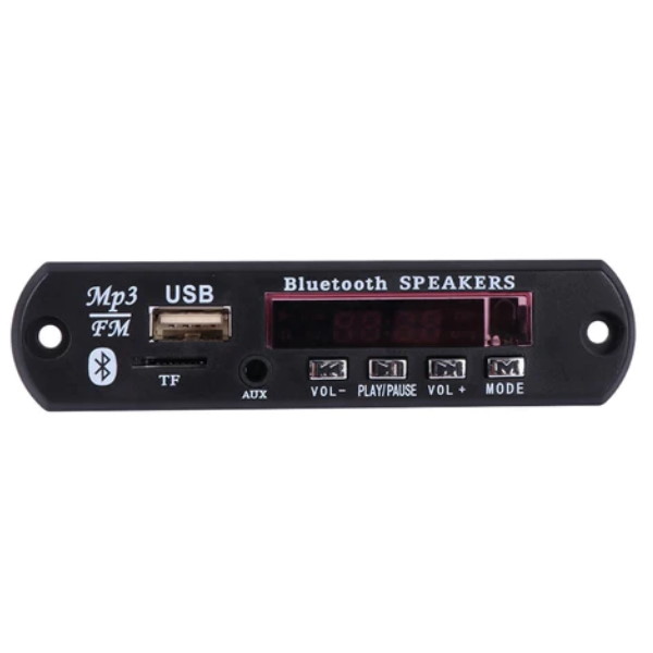 Bluetooth MP3 Decoding with SD, USB and FM (JQ MP3, 5V/12V)