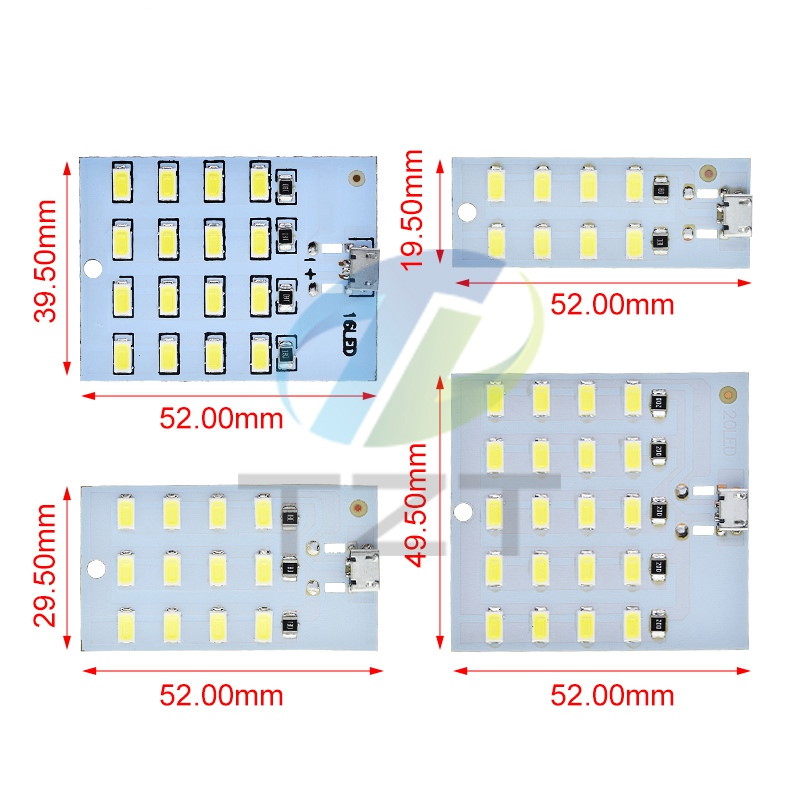 LED Lighting board 5V USB (20-Led)