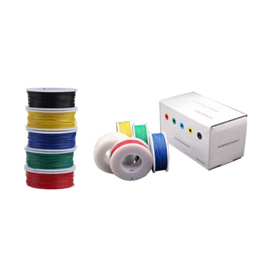 Flexible Silicone Wire Cable Set (30AWG/0.33mm, 5 Colors, 10Meter Rolls)