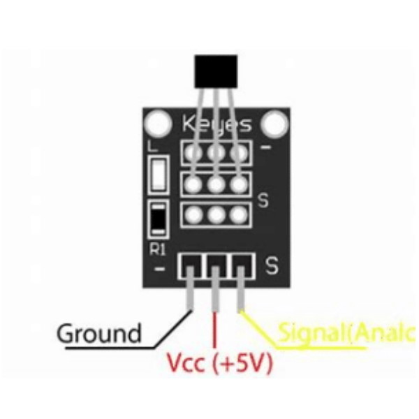 Analog Linear Hall Magnetic Module (HW-477, 49E289BC )