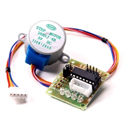 5V Stepper Motor 28BYJ-48 + ULN2003 Test-Driver Module (Arduino)