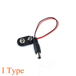 9V Battery Power Cable with Jack (13 cm)