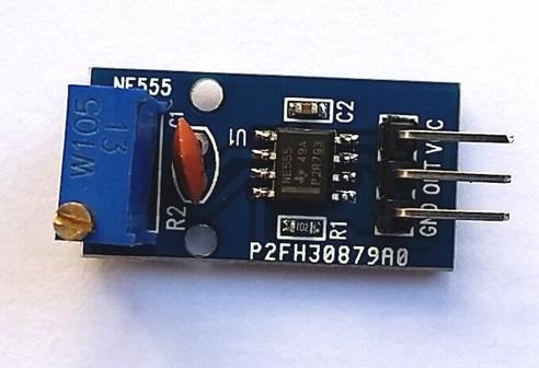 NE555 Adjustable Pulse Frequency Generator Module