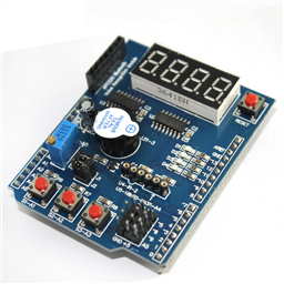 Multi-functional Arduino Learning Shield 