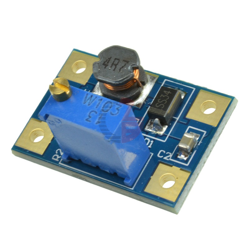 SX1308 DC-DC Adjustable Step Up Power Booster Module (2-24V to 2-28V 1.2MHz 2A)