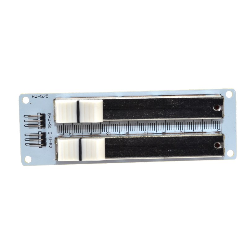 Double 10K Ohm Sliding Row Linear Potentiometer Mixer Module