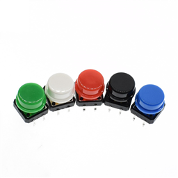 WHITE Big Button Tactile Switch (12X12MM)
