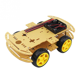4 Wheeled Car (4WD) Chassis DIY Kit