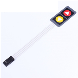 1x2 Membrane Matrix Array Up & Down Keypad