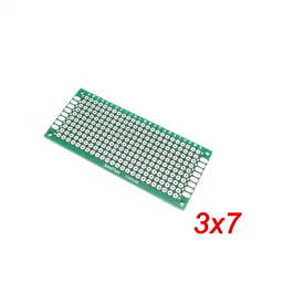 Double Sided Prototype PCB Universal Printed Circuit Board 3x7cm