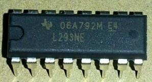 L293NE Quad Half-H Driver IC (Motor Driver)