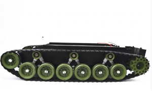 Large Arduino Robot Tank Chassis (Rubber Track)