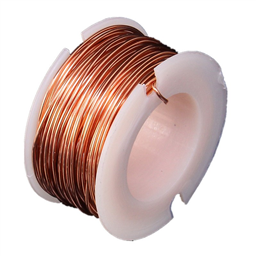 ENAMELLED COPPER WIRE REEL (10 METERS, 0.5MM DIAMETER) aka Magnetic Wire