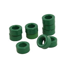  Toroid Inductor Ferrite Coil Cores 10mm x 6mm x 5mm - Green