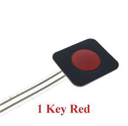 1-Key RED Membrane Button Switch