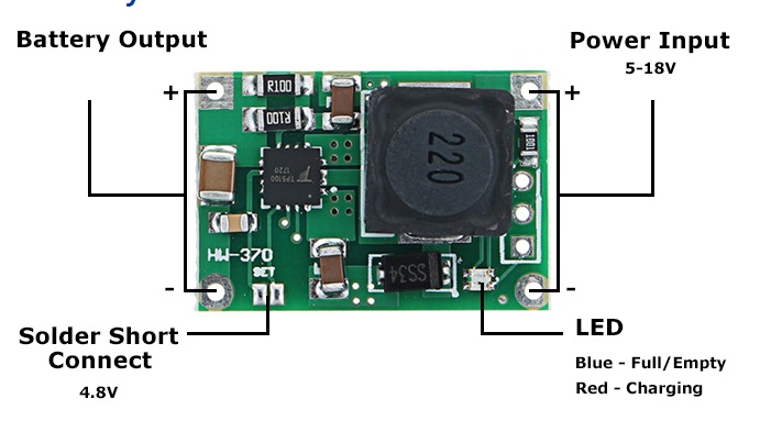 Universal LiPo Charger (4.2V/7.4V 2A)