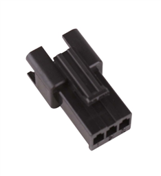 JST SM 3-Way 1-Row Straight Female Connector