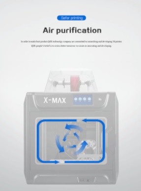 QiDi X-Max 3D Printer (Industrial-Quality Carbon Fibre Printer)