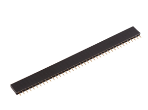 40 PIN 2.54MM STRAIGHT SIL PIN HEADER - FEMALE