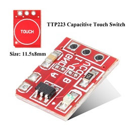 Capacitive Touch Switch Button Self-Lock Module (11.5mm x 8mm)