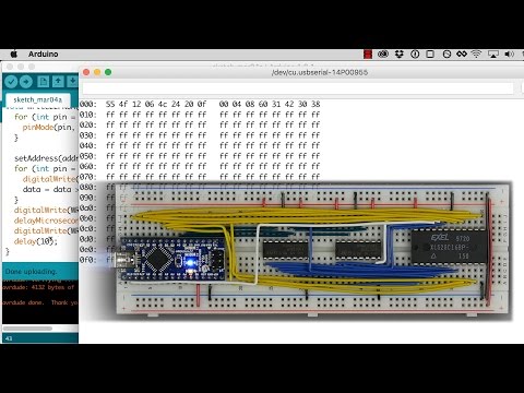DIY  Arduino EEPROM programmer