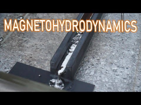 Magnetohydrodynamics - Propelling Liquid Metal with Magnets