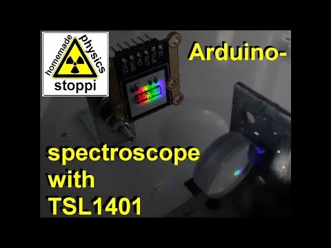 Arduino Spectroscope with TSL1401