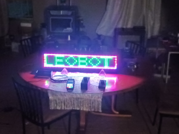 RGB LED Panel controlled by Android App