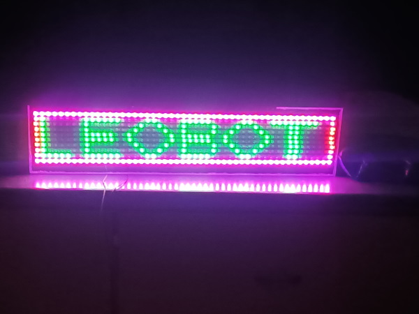 RGB LED Panel controlled by Android App