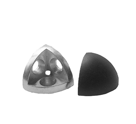 3-way Corner Bracket (Al-Alloy) - 40 Series