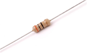 100 Ohm Carbon Film Resistor 1/4W 5%