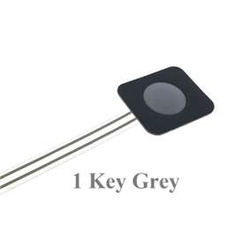 1-Key GREY Membrane Button Switch