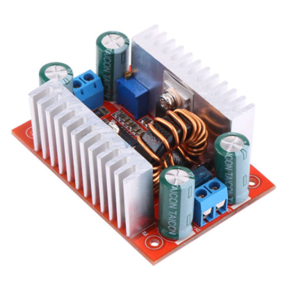 DC 400W 15A Constant Current Power Supply & Step-Up Boost Converter (8.5V-50V to 10V-60V range)