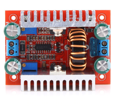 DC 400W 15A Constant Current Power Supply & Step-Up Boost Converter (8.5V-50V to 10V-60V range)