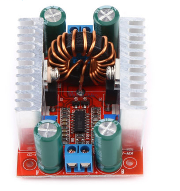 DC 400W 15A Constant Current Power Supply & Step-Up Boost Converter (8.5V-50V to 10V-60V range)