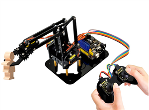 4DOF Acrylic Robot Mechanical Arm & Claw Kit