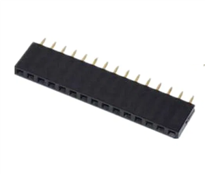 15 PIN 2.54MM STRAIGHT SIL PIN HEADER - FEMALE