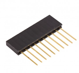 10 PIN 2.54MM LONG SIL PIN HEADER - MALE