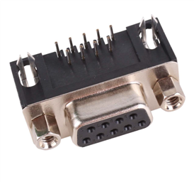 DB-9/DE-9 D-SUB FEMALE CONNECTOR - BOARD MOUNT