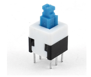 Tactile Push N/O Switch - Latching