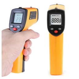 Infrared Pyrometer (LCD Display, -50 to 380℃ Thermometer)