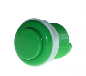 Green Big Arcade Push Button (33mm)