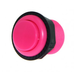 Pink Big Arcade Push Button (27.5mm)