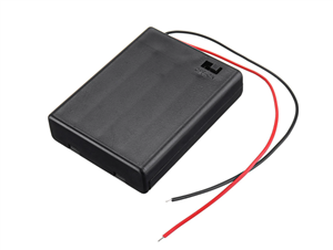 AAA Battery Holder With Cover& Switch (TWO SLOT)