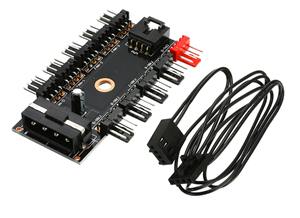 12V Fan Hub  (PWM, 10-Way)