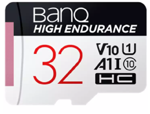 Banq 32GB 98MB/S Micro SD Memory Card Class 10 High Endurance TF Card 