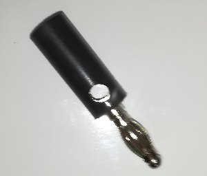 Banana Plug 4mm - Black